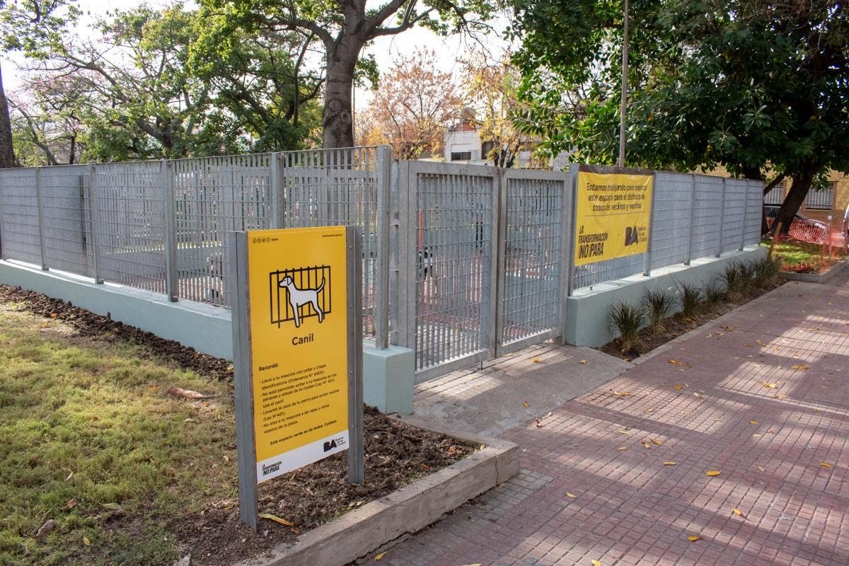 Canil para espacios públicos